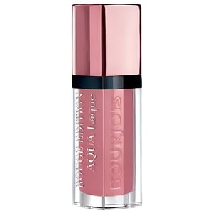 Bourjois Rouge Edition Aqua Laque Lipstick - 02 Rose On The Rocks