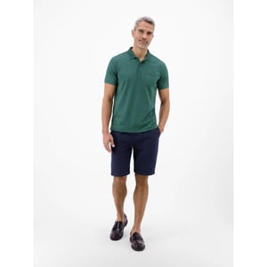Lerros Heren polo 2643249 662 soft teal