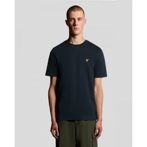 Lyle and Scott Ts400vog dark navy plain t-shirt