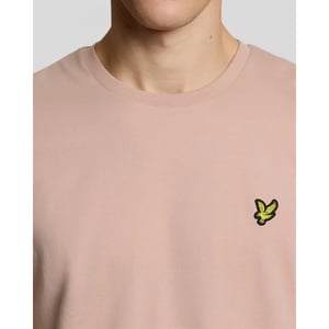 Lyle and Scott Ts400vog plain t-shirt pink grapefruit