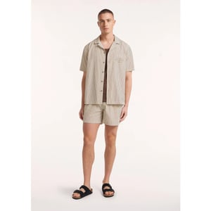 Circle of Trust Hs26 25 3749 jason ss shirt chestnut brown