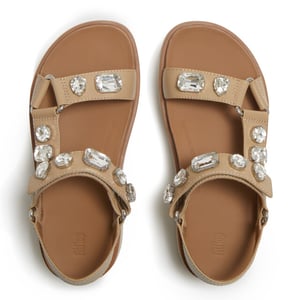 FitFlop Gen-ff max ultra-jewel leather back-strap sandals
