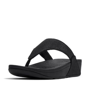 FitFlop Lulu shimmerglitz toe-post sandals