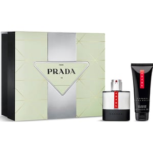 Prada Luna Rossa Carbon Gift Set 50ml EDT Spray - Shower Gel 75ml