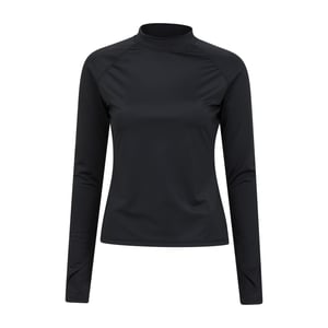 Mountain Warehouse Långärmad Rash Guard för kvinnor/damer (Svart)