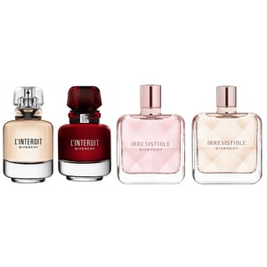 Givenchy Mini Set: L'Interdit EDP 9ml + L'Interdit Rouge EDP 9ml + Irresistible EDP 9ml + Irresistible Velvet EDP 9ml