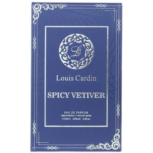 Louis Cardin Spicy Vetiver 100ml EDP Spray