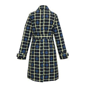Regatta Dames/Dames Orla Kiely Waterdichte Trenchcoat (Marine)