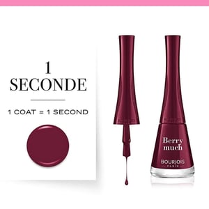 Bourjois 1 Second Nail Polish - 07 Berry Much