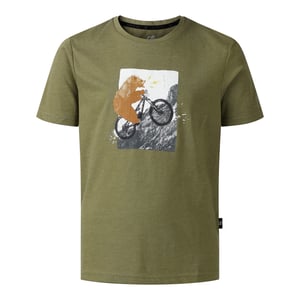 Dare 2B Kinderen Trailblazer III Logo T-Shirt (Nefrietgroen)