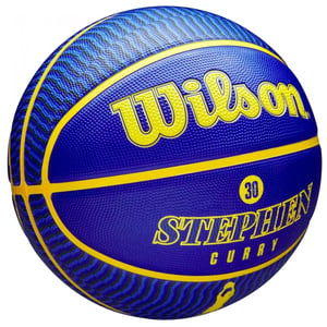 Wilson NBA Icon Stephen Curry Blue Basketballs
