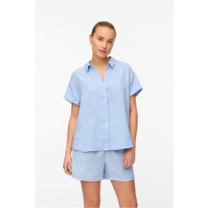 Vero Moda Vmmelaney queeny ss shirt wvn licht