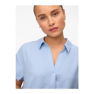 Vero Moda Vmmelaney queeny ss shirt wvn licht