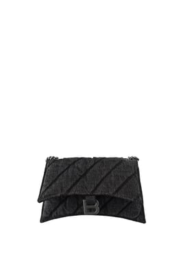 Balenciaga Ketting XS tas Zwart
