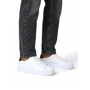 Blackstone Garnet rory white black lage sneakers heren