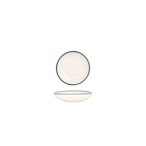 Rinart Serveerschaal green edge porselein 10 cm set van 2