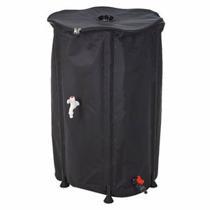 4goodz Regenton 500 liter – opvouwbaar – met aftapkraan