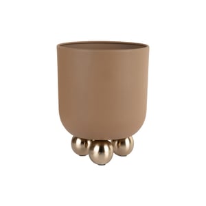 Present Time bloempot estilo small mocha brown
