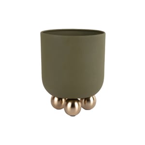 Present Time bloempot estilo small luxury green