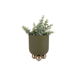 Present Time bloempot estilo small luxury green