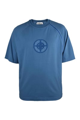 Stone Island T-shirt Blauw