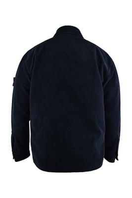Stone Island Overhemd Jas Blauw