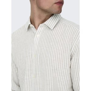 Only & Sons Onscaiden life ls stripe linen 660