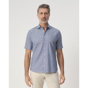 Campbell Casual overhemd donker