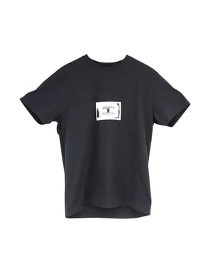 Givenchy T-shirt met logo in zwarte katoenen jersey