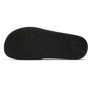 Fitflop iQushion Pool Slippers Polyurethaan Heren Volledig Zwart Slippers