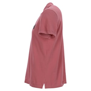 Alexander Mcqueen Skull Polo Shirt in Pink Cotton