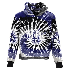 Amiri Batikfärgad Hoodie i Flerfärgad Akryl
