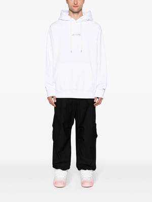 Logo Hoodie in White