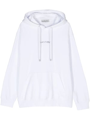 Logo Hoodie in White
