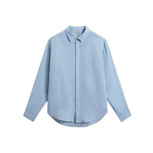 Woolrich Linen shirt lange mouw overhemden cfwosi2013mrut5284