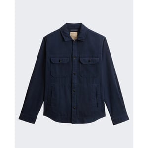 Woolrich Heren linen blend safari overshirt g
