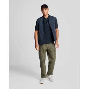PRESLY & SUN Sp400vog dark navy plain polo