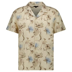 Cars Obi print shirt white ecru dessin