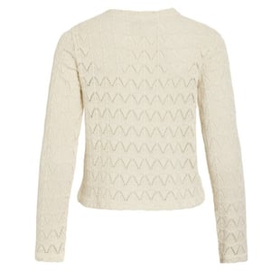 Vila Vicitra o-neck ls cardigantes beige
