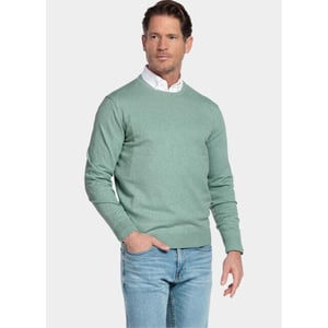 Bos Bright Blue Pullover heren cotton regular fit 618200cct-13/725