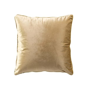 Casa di Elturo Velvet kussen gold ocre – oker/goud 45 x 45 cm (incl. vulling)