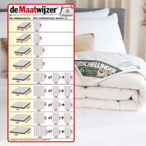 Terschellinger Wolweelde Terschellinger | all year wollen dekbed | 100% iws zuiver scheerwollen enkel