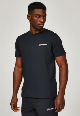 Berghaus Everest Mountain Ridge T-Shirt in Black