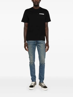 Sports Logo T-Shirt in Black