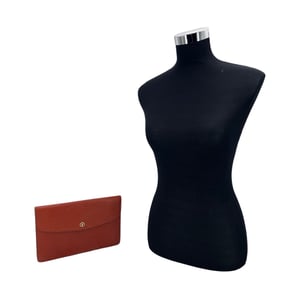 Louis Vuitton leren clutch Montaigne