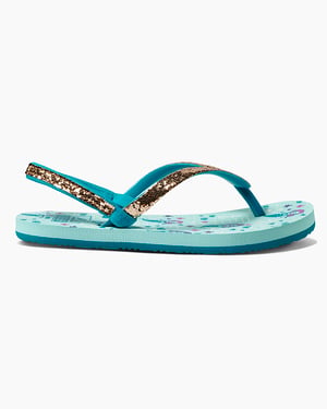 Reef Little Kids Stargazer Prints Aqua Mermaids
