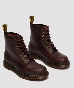 Dr. Martens 1460 Crazy Horse Leer Kersenkleurige Boots