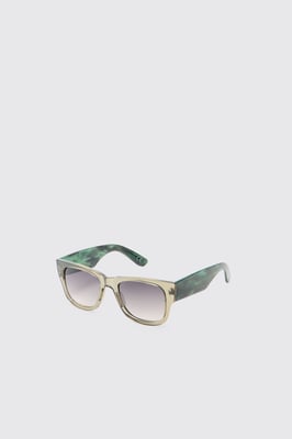 Plastic Rectangle Sunglasses