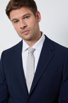Champagne Textured Pattern Tie