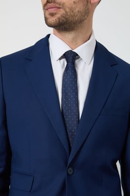 Navy Polka Dot Tie